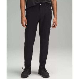 Lululemon Lab Mens Pants Classic-Fit Hiking Pant 30"L Black Jogger Size 40